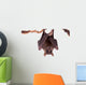 Egyptian Fruit Bat White Wall Decal