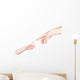 Small Child's Hand Reaches Wall Decal
