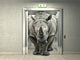 Strong Elevator Wall Decal