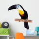 Channel-billed Toucan White Wall Decal