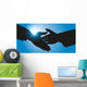 Poignee Mains Wall Decal