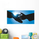 Poignee Mains Wall Decal