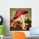 Elf Fantasy Garden Wall Decal