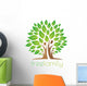 Tree Family Logo Wall Decal