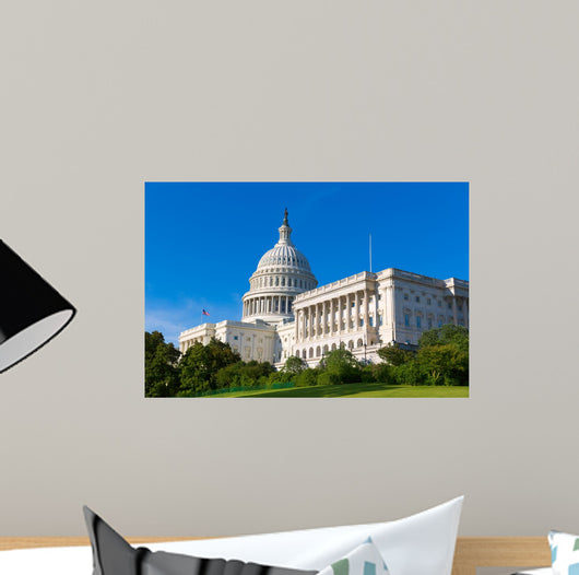 Capitol Building Washington Dc Wall Decal Design 1