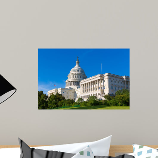 Capitol Building Washington Dc Wall Decal Design 1