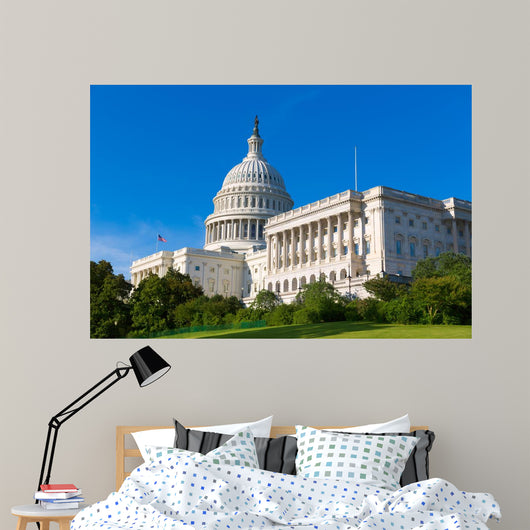 Capitol Building Washington Dc Wall Decal Design 1