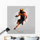 Abstract American Football Wall Decal
