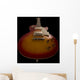 Electric Guitar Black Wall Decal