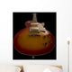 Electric Guitar Black Wall Decal