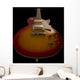 Electric Guitar Black Wall Decal
