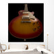 Electric Guitar Black Wall Decal