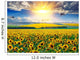 Sunflower Field Morning Wall Decal