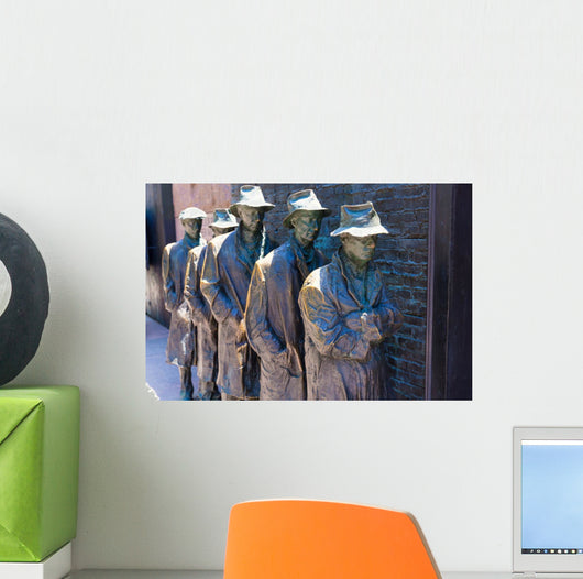 Franklin Delano Roosevelt Memorial Wall Decal Design 1