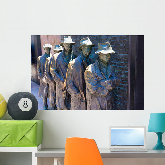 Franklin Delano Roosevelt Memorial Wall Decal Design 1