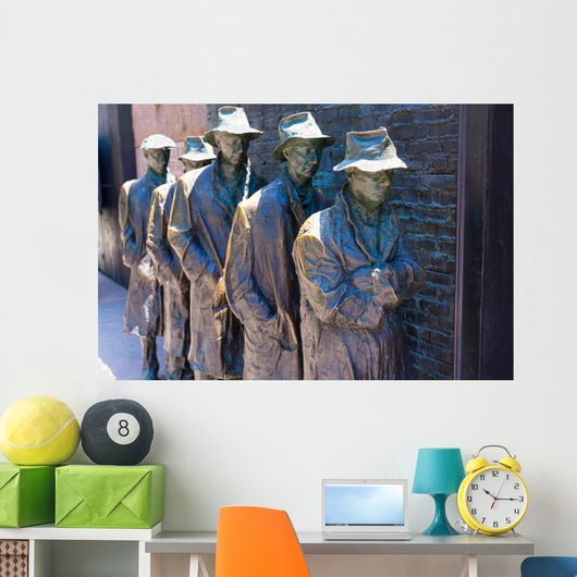 Franklin Delano Roosevelt Memorial Wall Decal Design 1