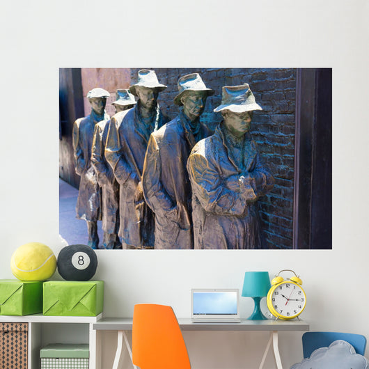 Franklin Delano Roosevelt Memorial Wall Decal Design 1