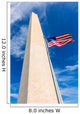 Washington Monument District Columbia Wall Decal