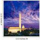 Washington Monument Capitol and Wall Decal Design 2