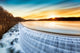Sunrise over Croton Dam Wall Decal
