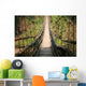 Hanging Wooden Bridge Wall Decal