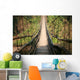 Hanging Wooden Bridge Wall Decal