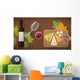 Wine Tasting with Food Wall Decal