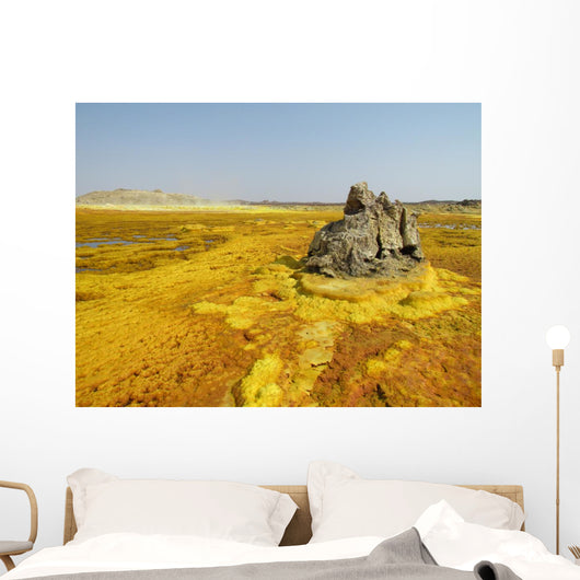 Danakil Depression Dallol Ethiopia Wall Decal