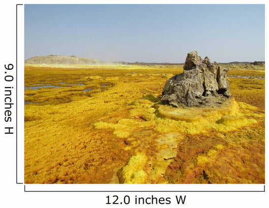 Danakil Depression Dallol Ethiopia Wall Decal