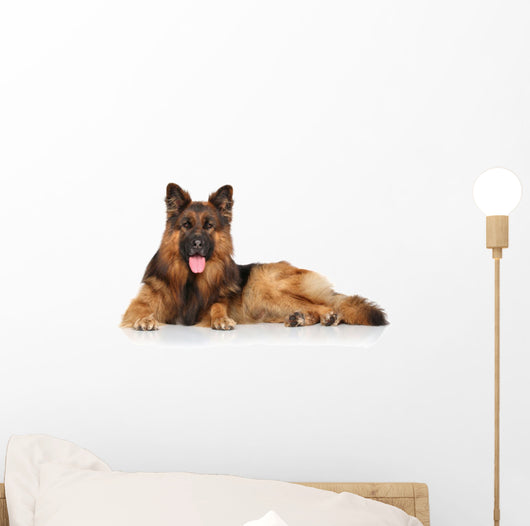 German Shepherd Dog Wall Decal Design 2