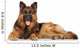 German Shepherd Dog Wall Decal Design 2