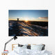 Human Silhouette Greeting Sunrise Wall Decal