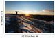 Human Silhouette Greeting Sunrise Wall Decal