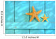 Starfish Old Rustic Door Wall Decal