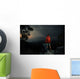 Hiker Cliff Wall Decal