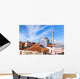 Street with Fatih Camii Wall Decal