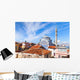 Street with Fatih Camii Wall Decal