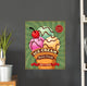Vintage Ice Cream Poster Wall Decal