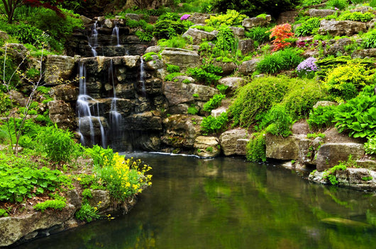Zen Cascading Waterfall Wall Decal