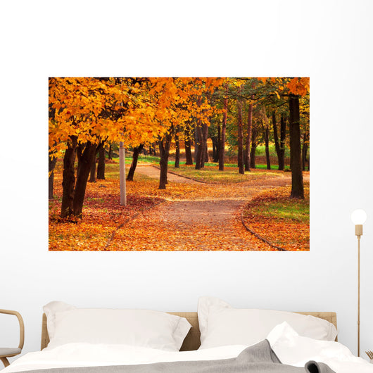 Autumn Park Wall Decal