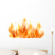 Burning Fire Flames Wall Decal
