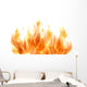 Burning Fire Flames Wall Decal