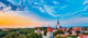 Panorama Panoramic Scenic Landscape Wall Decal Panoramic Wall Decal