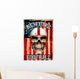 American Football Skull Vintage Wall Decal