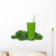Healthy Green Smoothie with Wall Decal