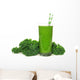 Healthy Green Smoothie with Wall Decal