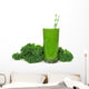Healthy Green Smoothie with Wall Decal
