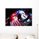DJ Mixer with Headphones Wall Decal