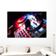 DJ Mixer with Headphones Wall Decal