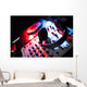 DJ Mixer with Headphones Wall Decal